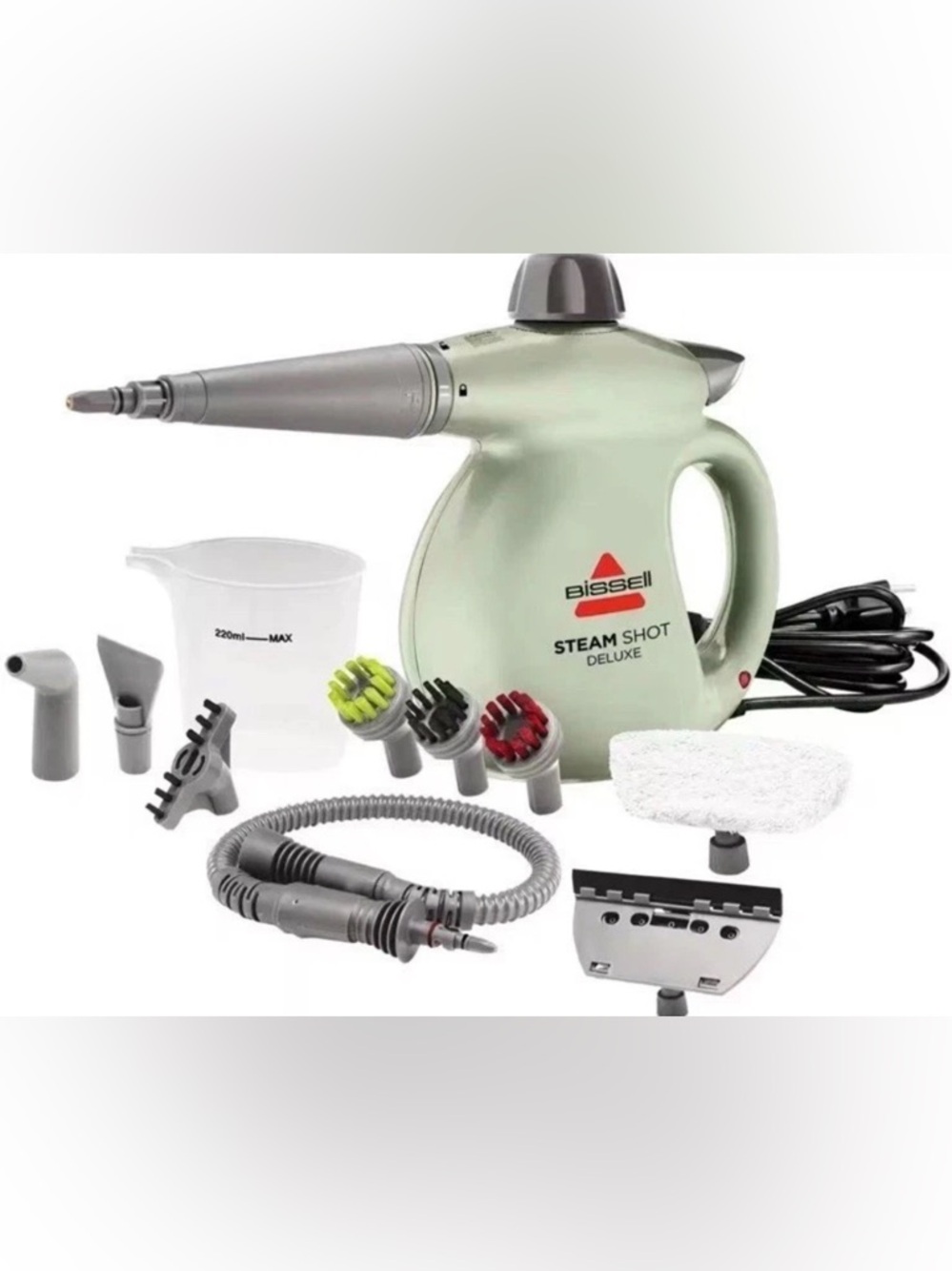 🧼✨ BISSELL Steam Shot OmniReach Handheld Steam Cleaner and Sanitizer, 4171L